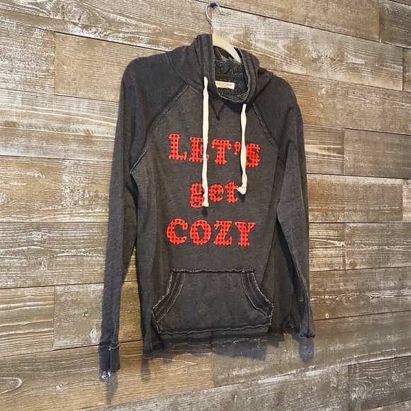 Let's get cozy sweatshirt size large